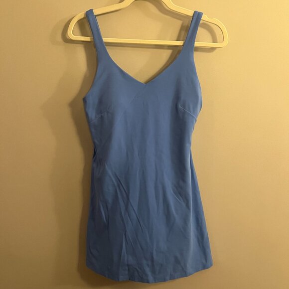 NWT Lululemon Align Dress - Pool Party Blue - Size 10 - Picture 4 of 7